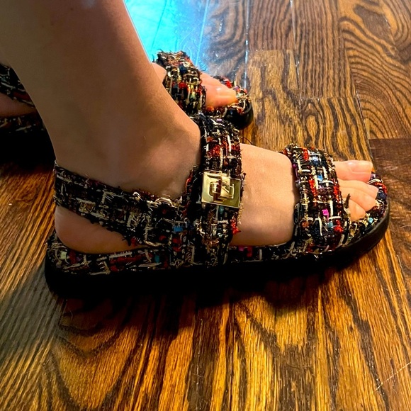 Steve Madden Women's Mona Slingback Footbed Sandals size 7.5 - Picture 3 of 5